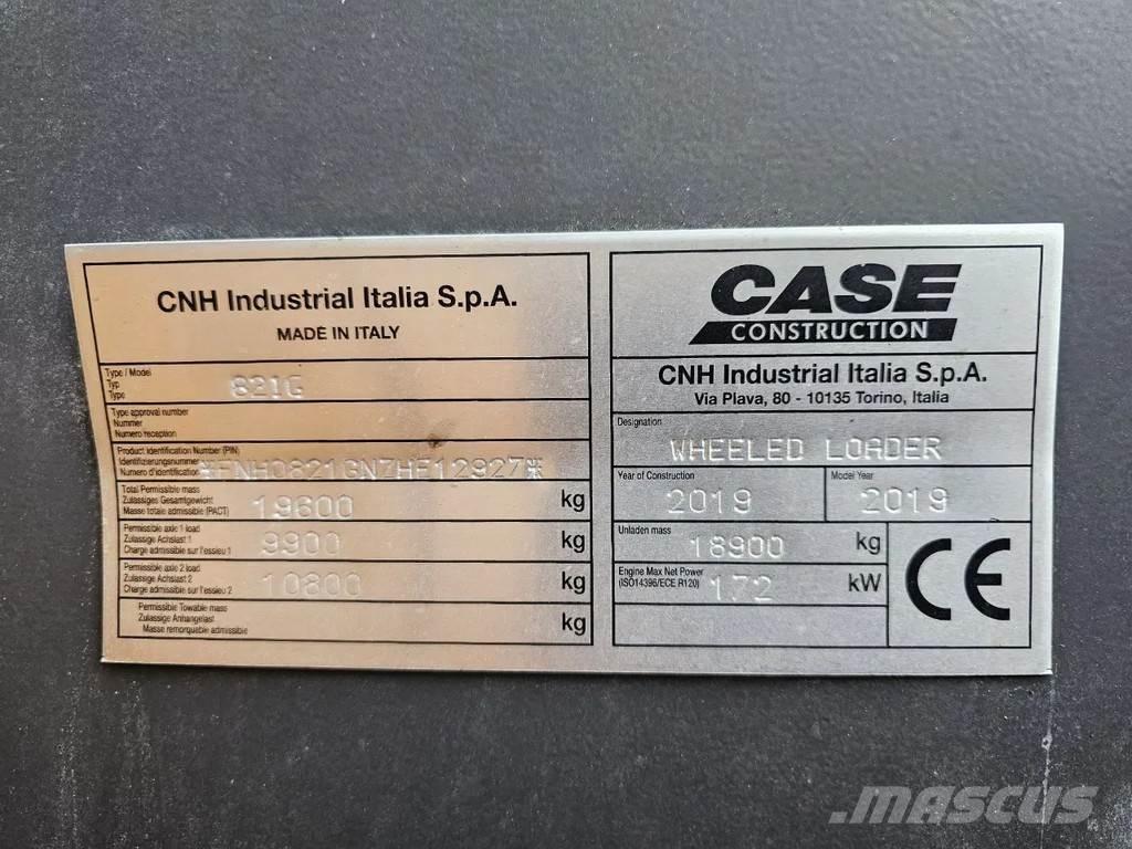 CASE 821G Ładowarki kołowe