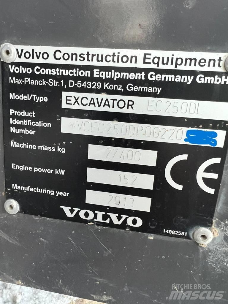 Volvo EC 250 D L Koparki gąsienicowe