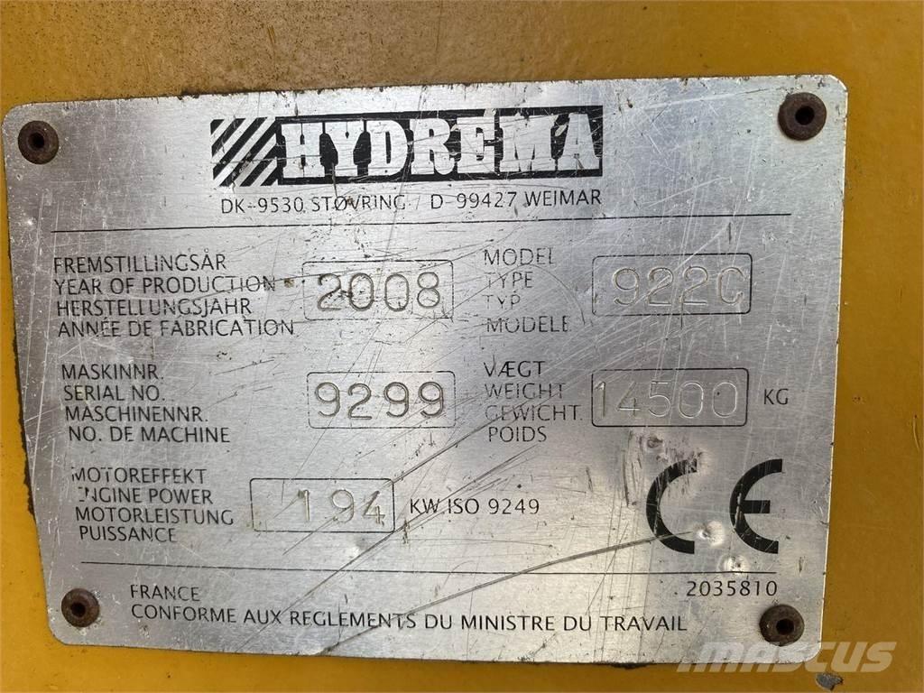 Hydrema 922C Wozidła kolebkowe