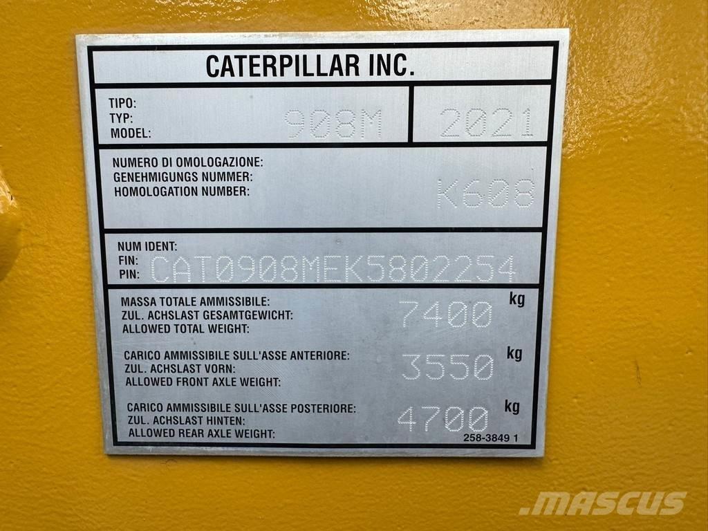 CAT 908M Ładowarki kołowe