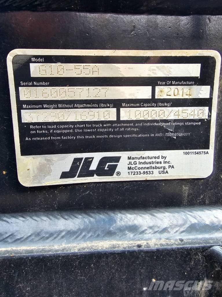 JLG G 10-55 A Ładowarki teleskopowe