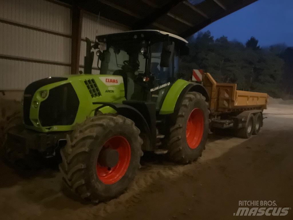 CLAAS ARION 650 cis + Ciągniki rolnicze