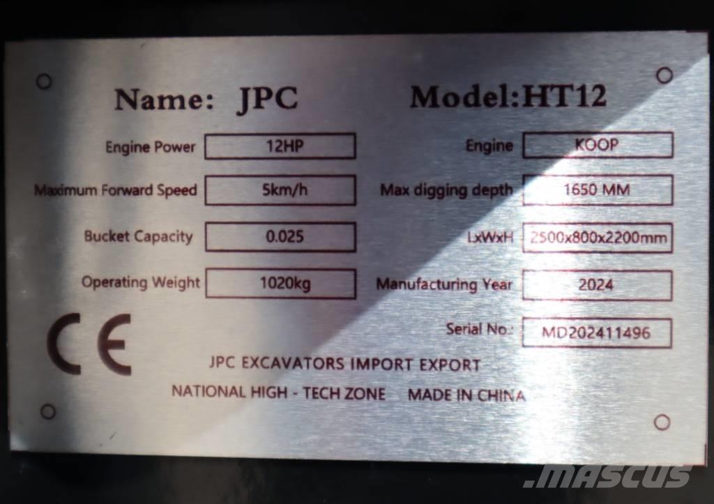 JPC HT 12 Minikoparki