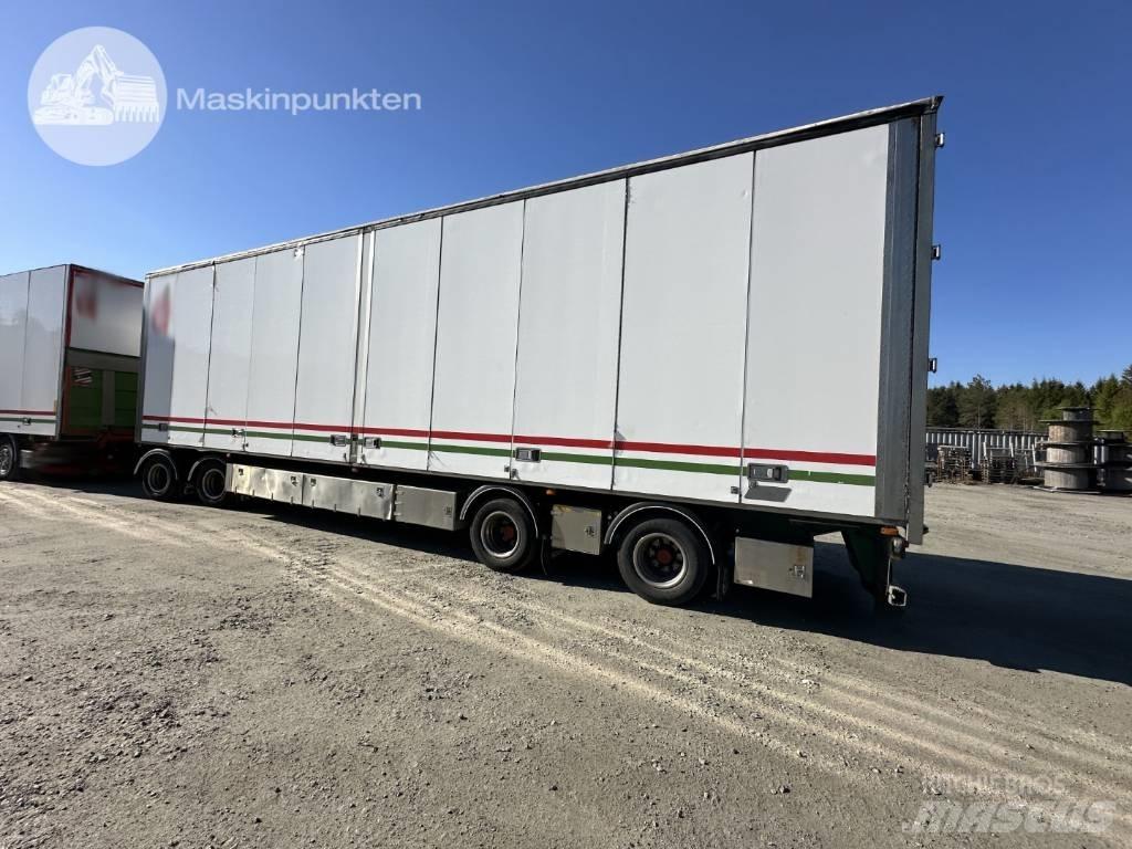 NTM UTP-39L-4 Przyczepy ze skrzynią zamkniętą