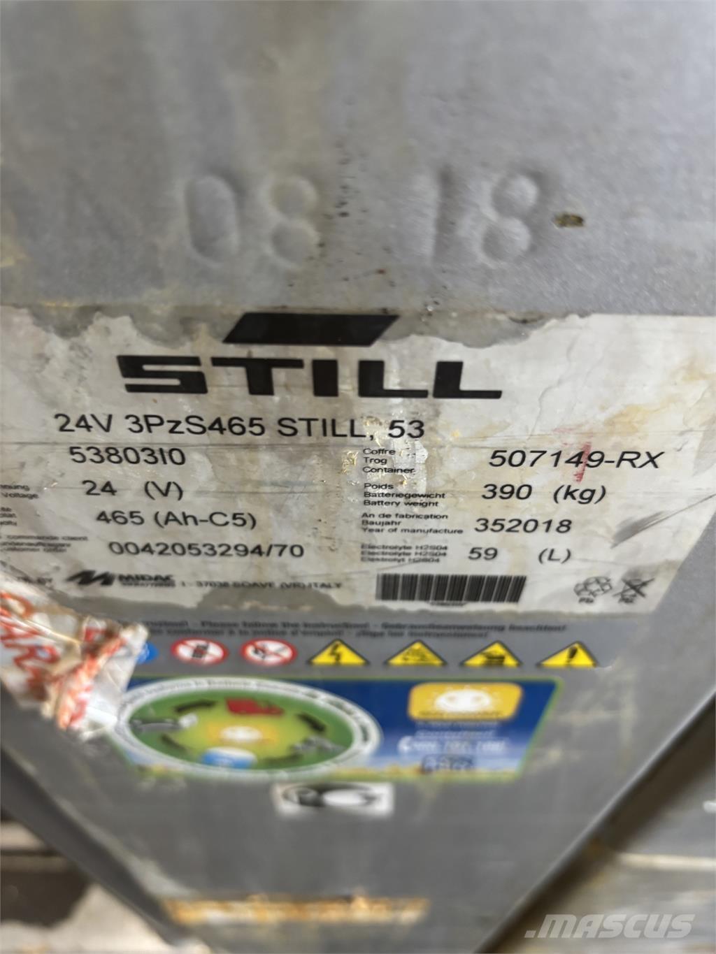 Still OPX 20 Wózki kompletacyjne nisko unoszące