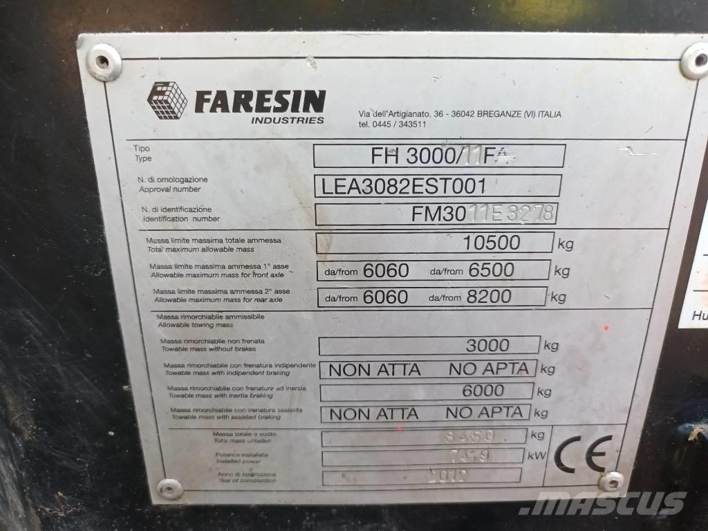 Faresin 11.30 Ładowarki teleskopowe