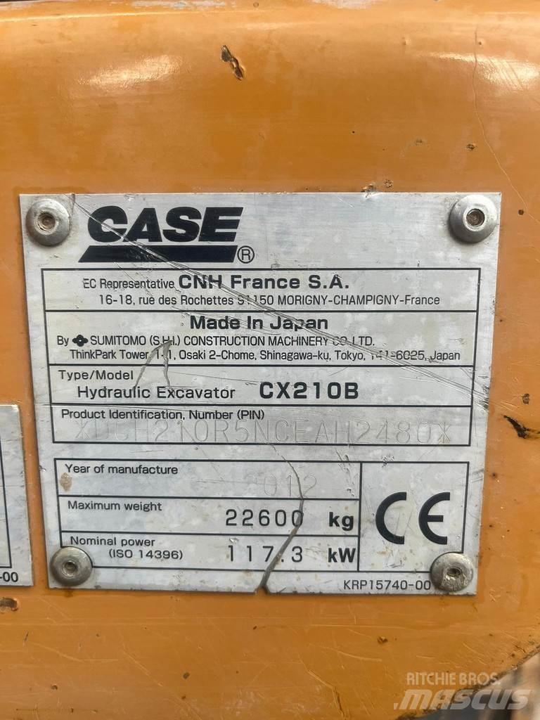 CASE CX210B Koparki gąsienicowe