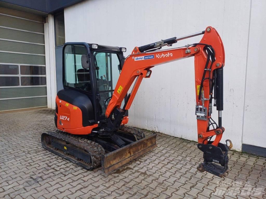 Kubota U 27-4 Minikoparki
