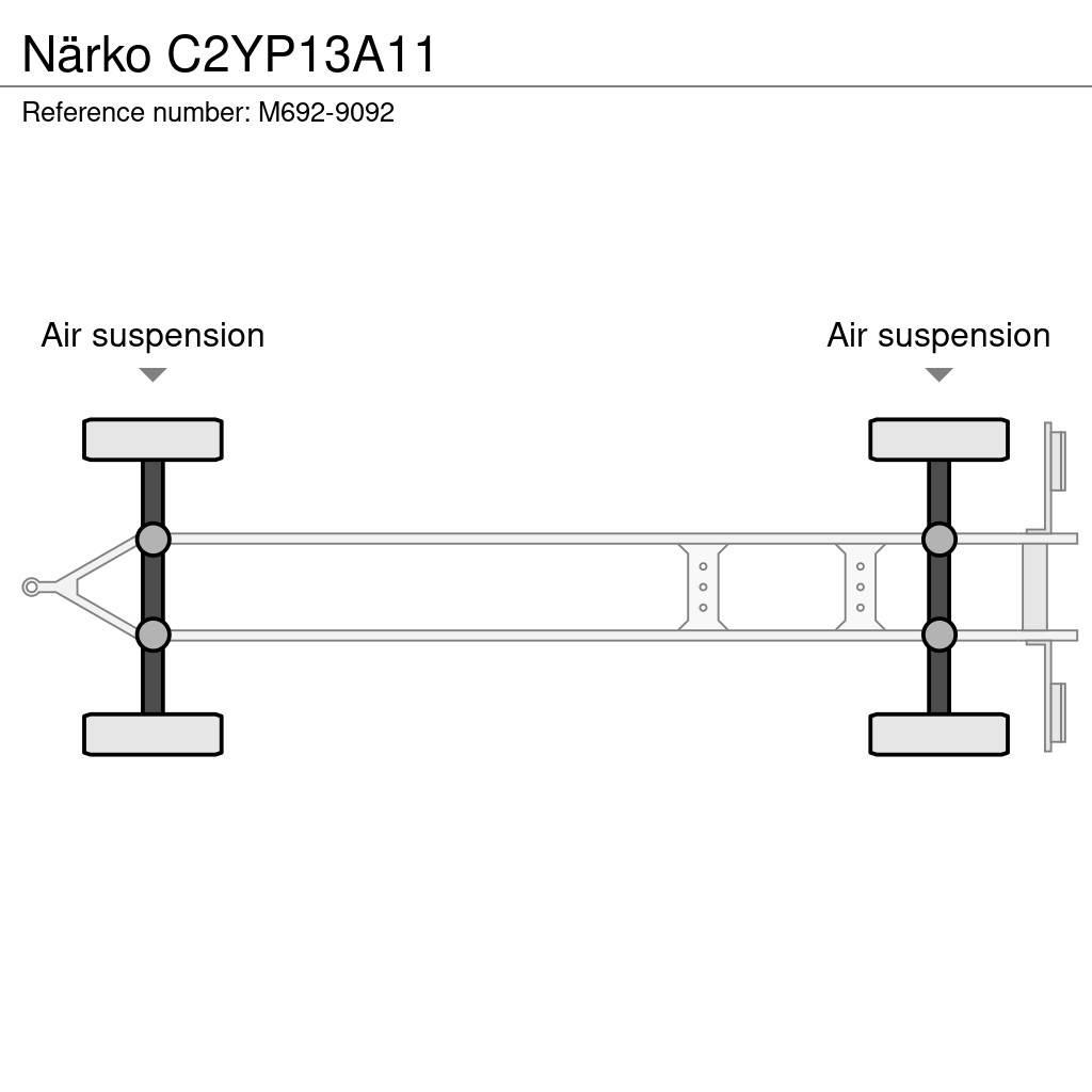 Närko C2YP13A11 Przyczepy firanki