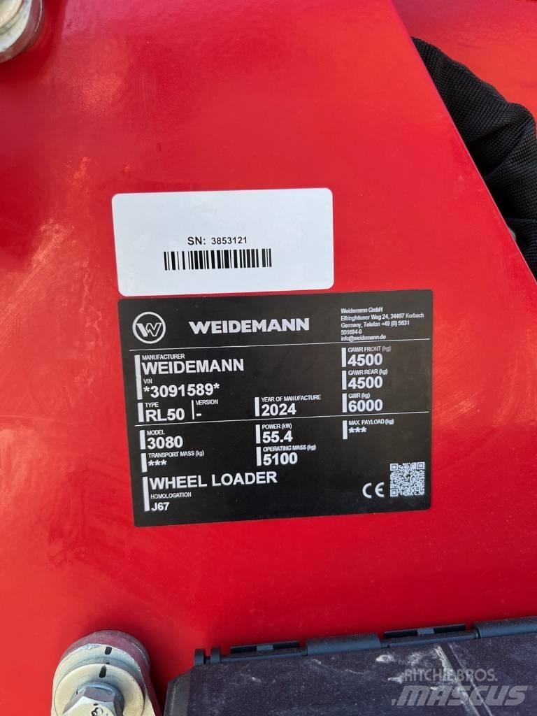 Weidemann 3080 3080 Ładowarki kołowe