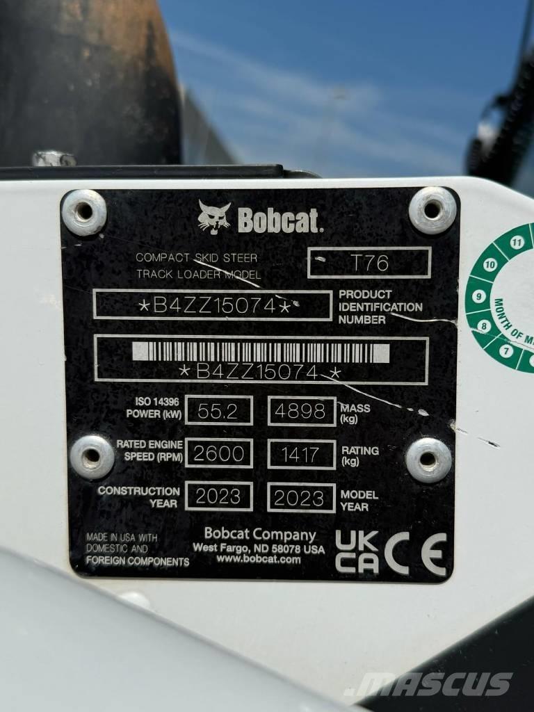 Bobcat T 76 Ładowarki gąsienicowe