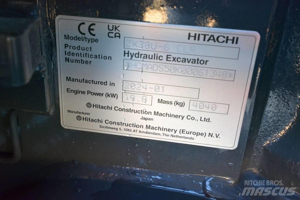 Hitachi ZX 38 U-6 Minikoparki