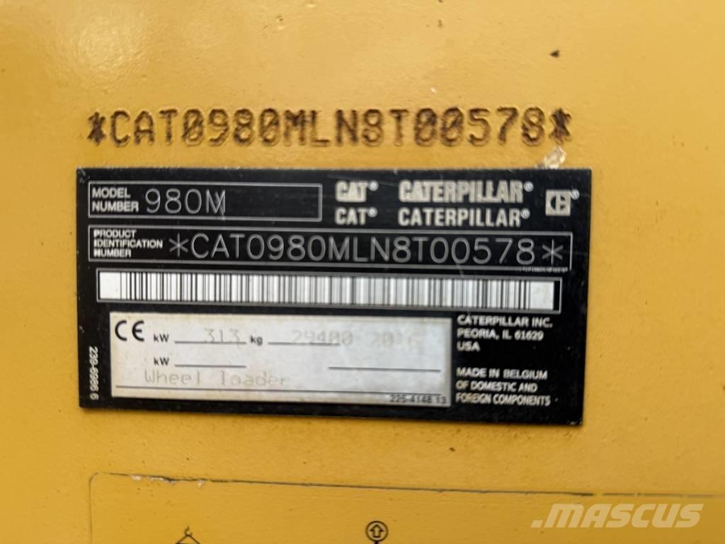 CAT 980M shovel + Bak Ładowarki kołowe