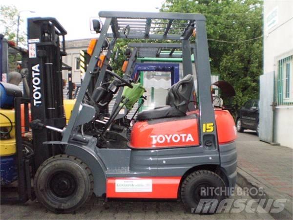 Toyota 6FGL15 Wózki widłowe unoszące