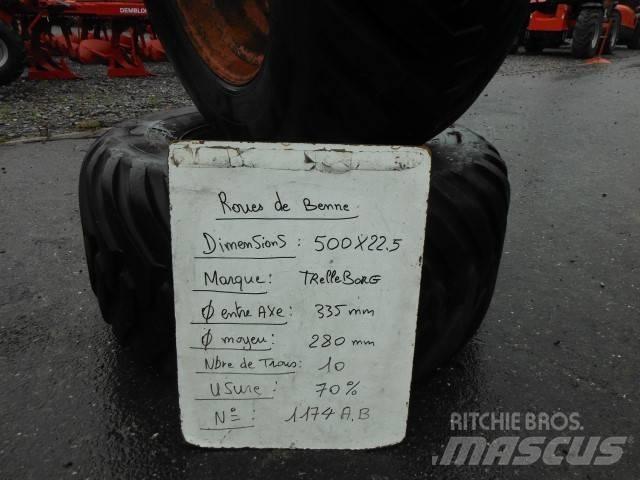 Trelleborg 500/22.5 Opony, koła i felgi