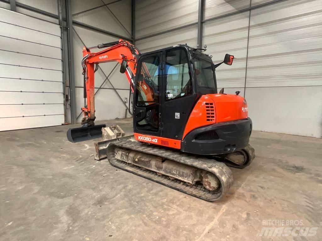 Kubota KX 080-4 A Midikoparki  7t - 12t