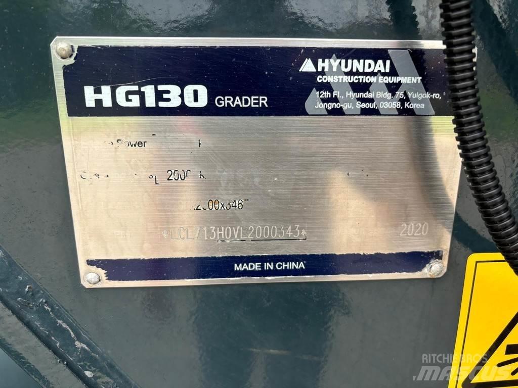 Hyundai HG130 Równiarki