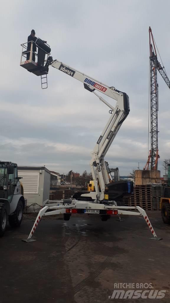 Dino 180 XT II Podnośniki na przyczepach