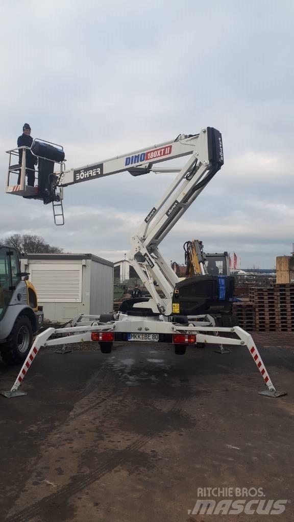 Dino 180 XT II Podnośniki na przyczepach