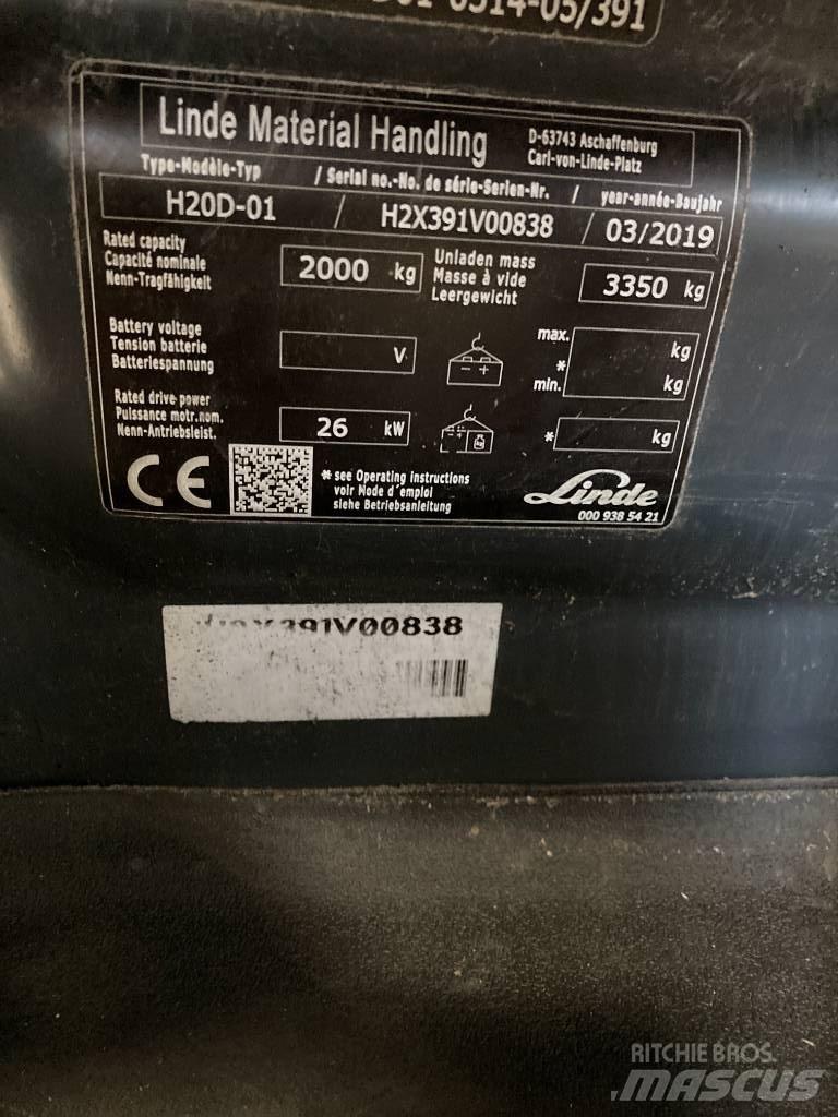 Linde H20D/391 Wózki Diesla