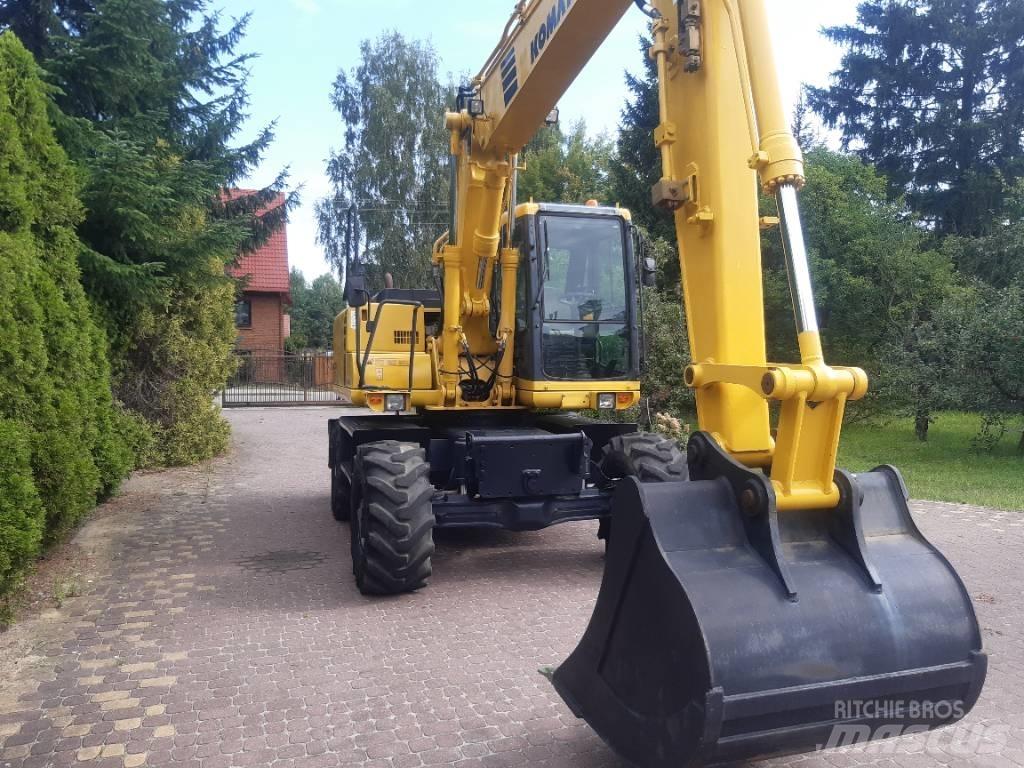 Komatsu PW 130-7 Koparki kołowe