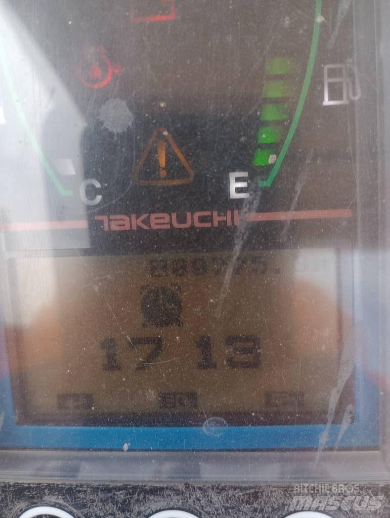 Takeuchi TB216RA Sprzęt wiertniczy części zamienne i akcesoria