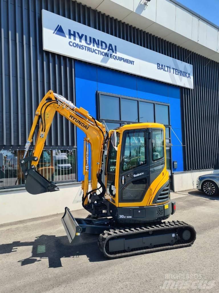 Hyundai R30Z-9AK Minikoparki