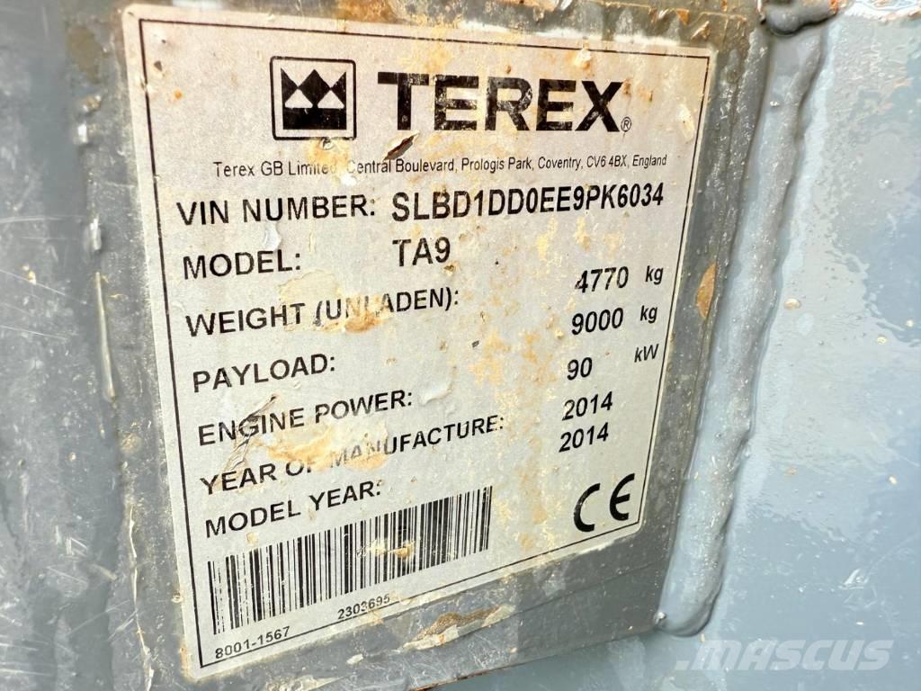 Terex TA9 Wozidła kolebkowe