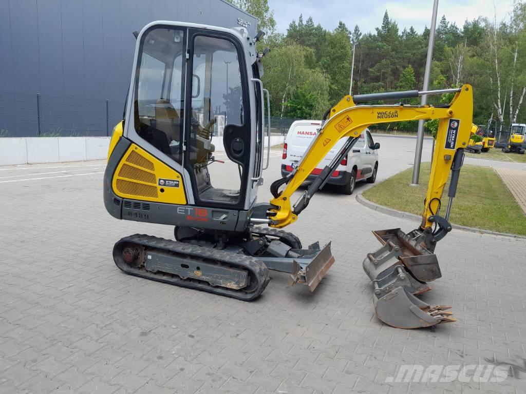 Wacker Neuson ET18 Koparki gąsienicowe