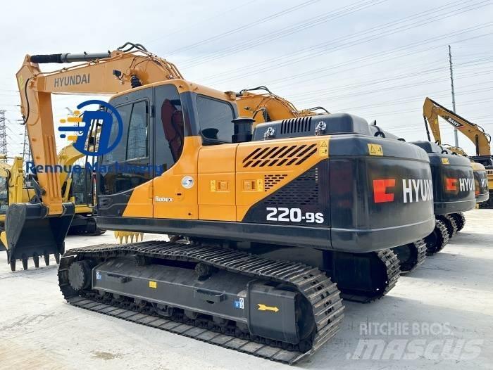 Hyundai R220-9S Koparki gąsienicowe