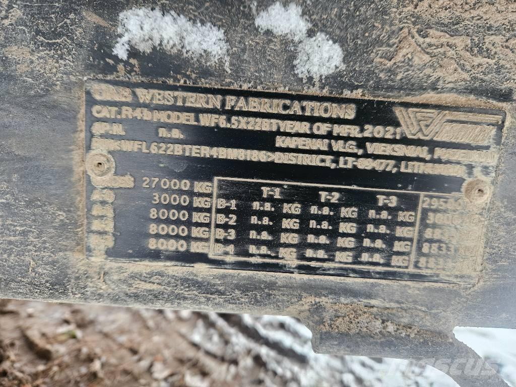Western WF6,5x22BT Przyczepy niskopodłogowe