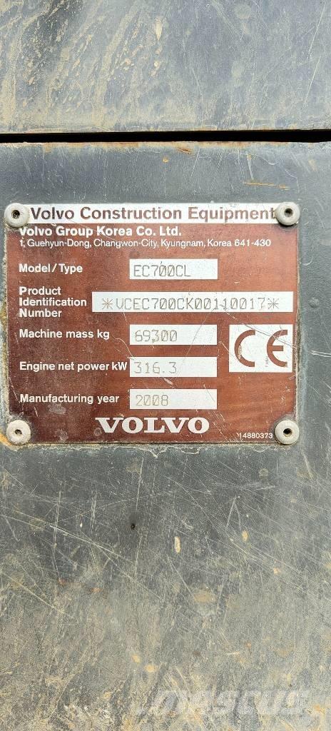 Volvo EC 700 C L Koparki gąsienicowe