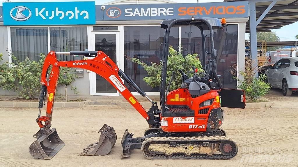Kubota U 17-3a Minikoparki
