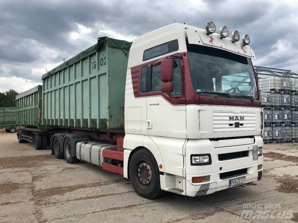 MAN TGA26.460 Ciężarówki z wymienną zabudową