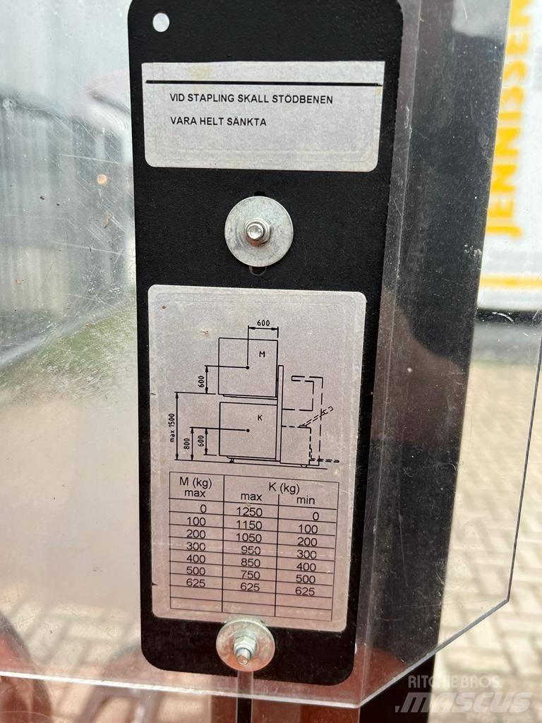 BT SPE 125 Wózki widłowe unoszące z dyszlem