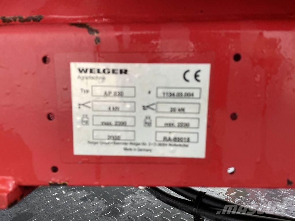 Welger AP 830 Prasy kostkujące