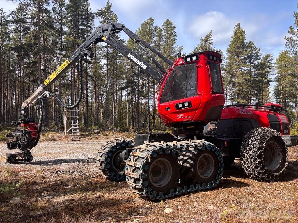 Komatsu 901 Harwestery