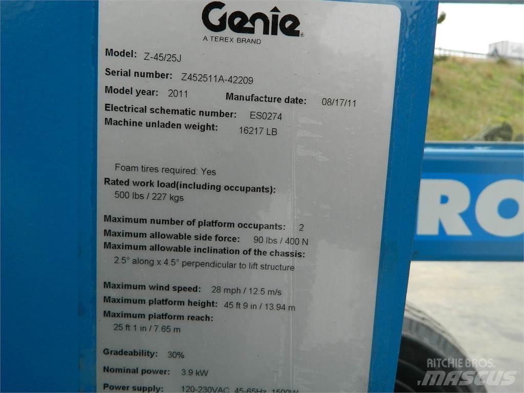 Genie Z45 25JDC Podnośniki przegubowe