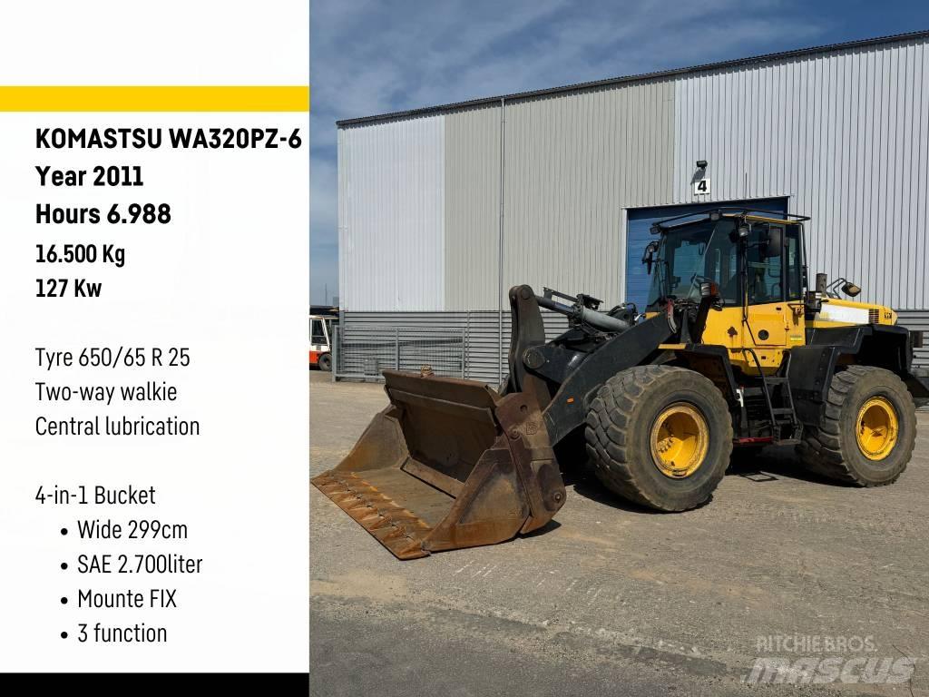 Komatsu WA320PZ-6 Ładowarki kołowe