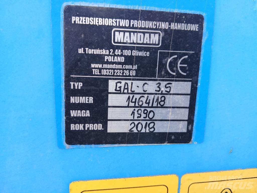 Mandam GAL C 3,5 Brony talerzowe