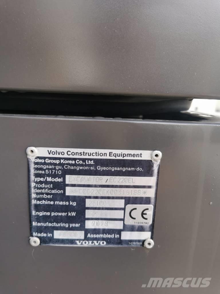 Volvo EC 220 EL Koparki gąsienicowe