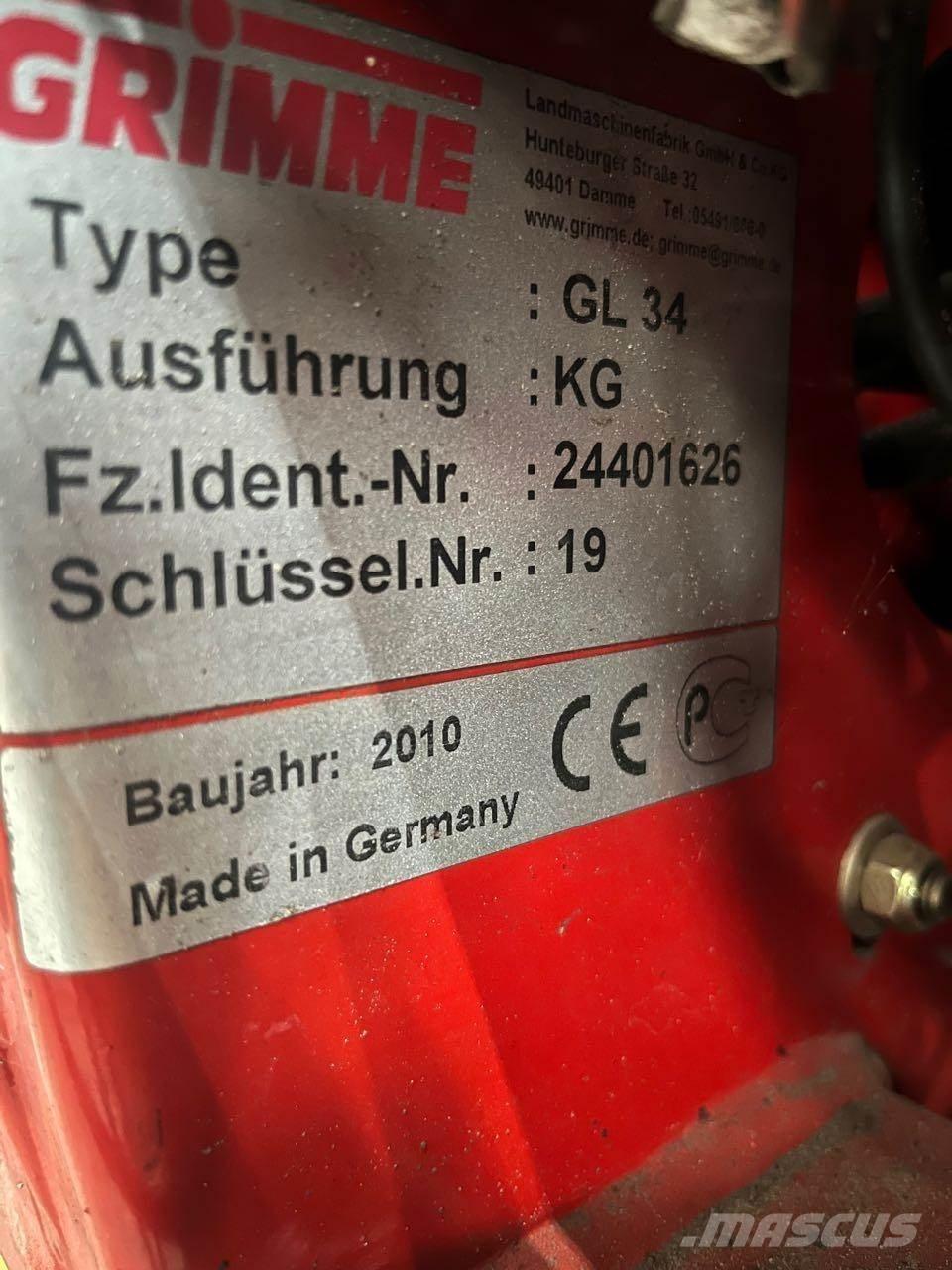Grimme GL 34 K Sadzarki do ziemniaków