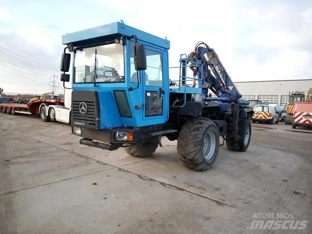 Mercedes-Benz Unimog Żurawie samochodowe