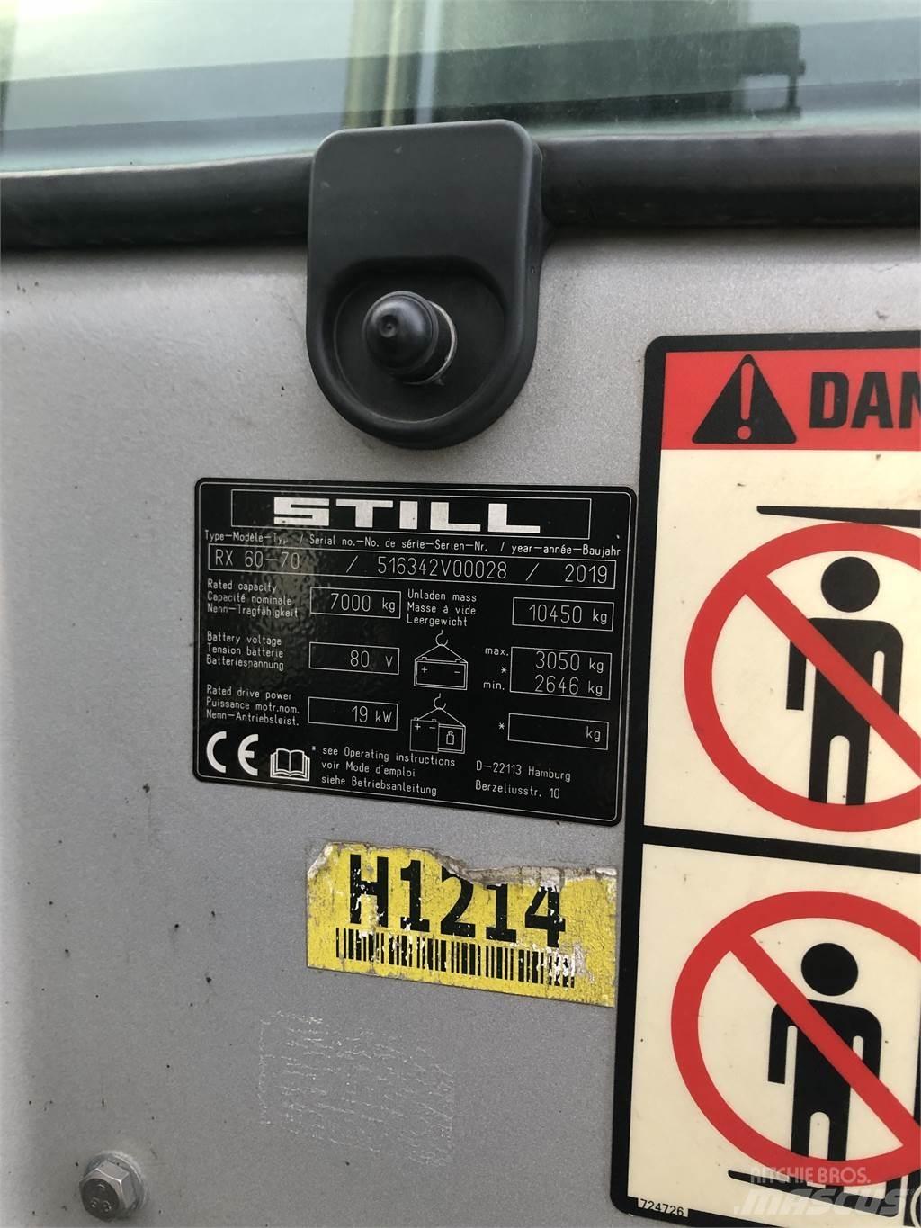 Still RX60-70 Wózki elektryczne