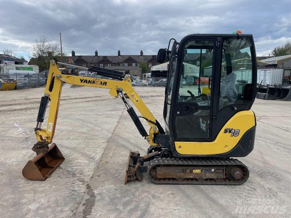 Yanmar SV 18 Minikoparki