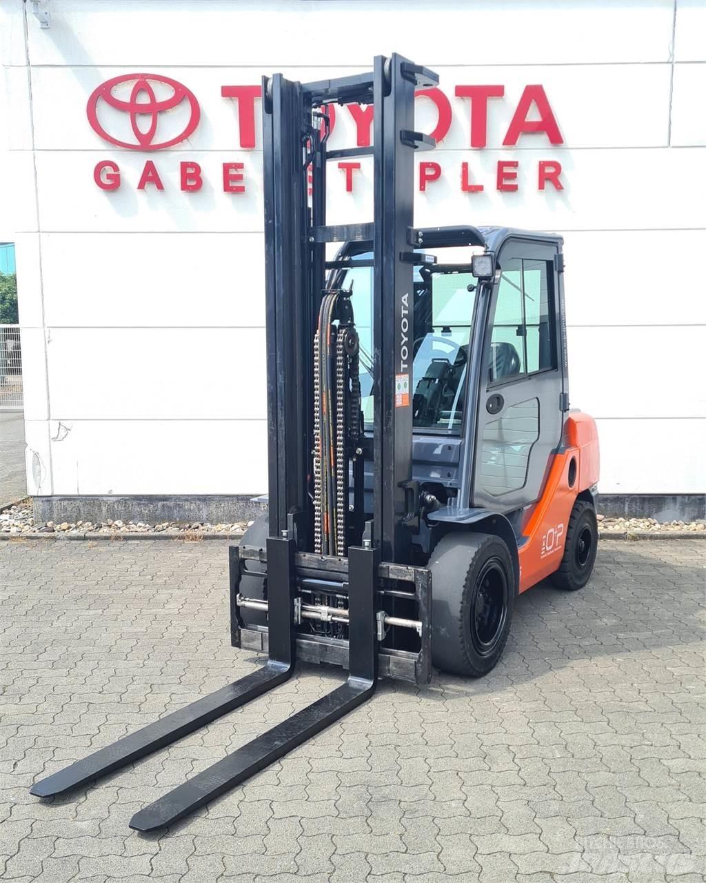 Toyota 02-8FDJF35 Wózki Diesla