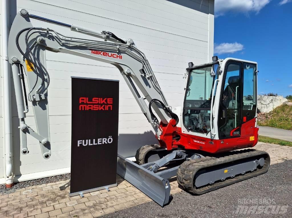 Takeuchi TB260 Minikoparki