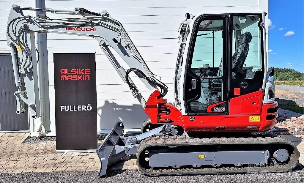 Takeuchi TB260 Minikoparki