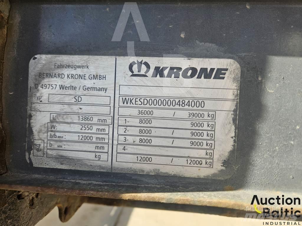 Krone SD Naczepy firanki