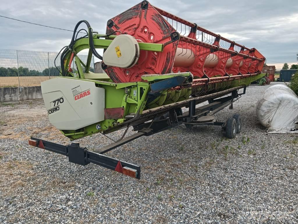 CLAAS CERIO 770 Głowice ścinkowe